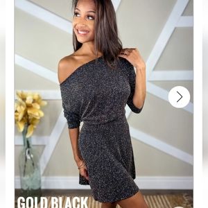 White Birch Sparkle dress